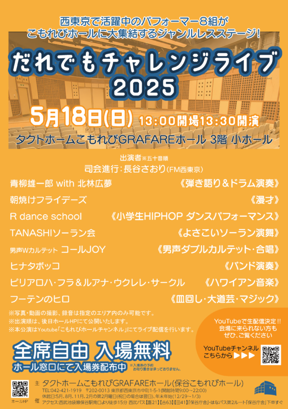 だれでもチャレンジライブ2025 画像