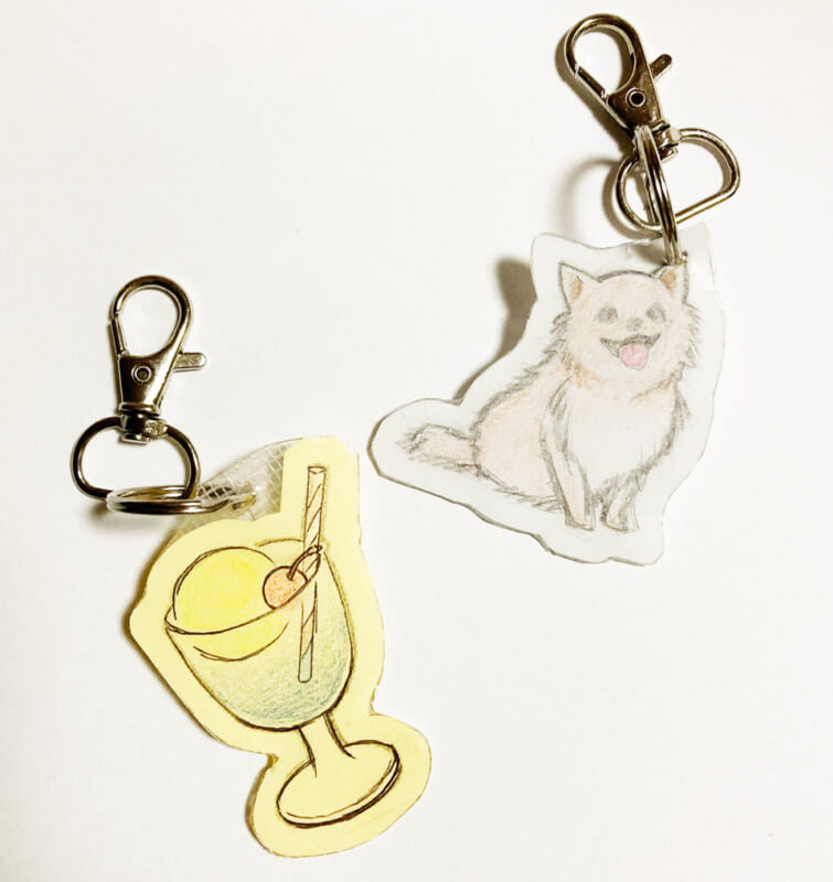 オリジナルキーホルダーをつくろう！ 画像