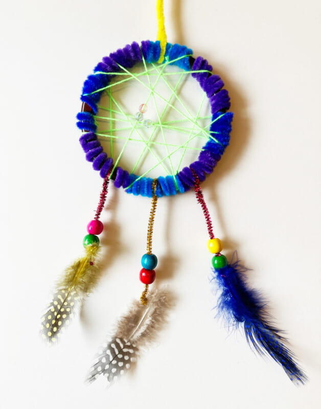 カラフル！ドリームキャッチャーをつくろう！ 画像