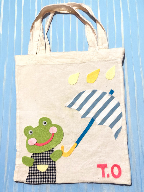 フェルトアートのエコバックを作ろう！ 画像