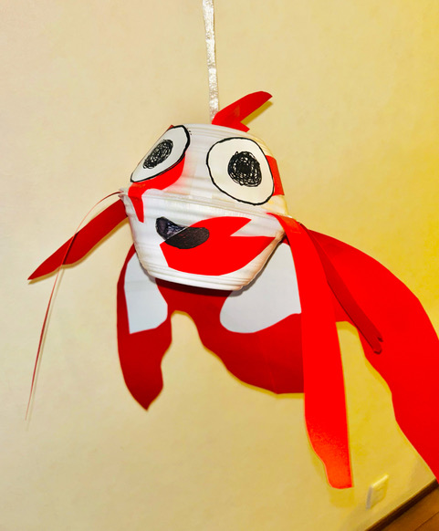 ひらひら金魚ちょうちんを作ろう！ 画像
